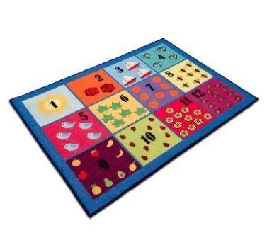 Numerical Kids Rug 100x135 cm sajalo