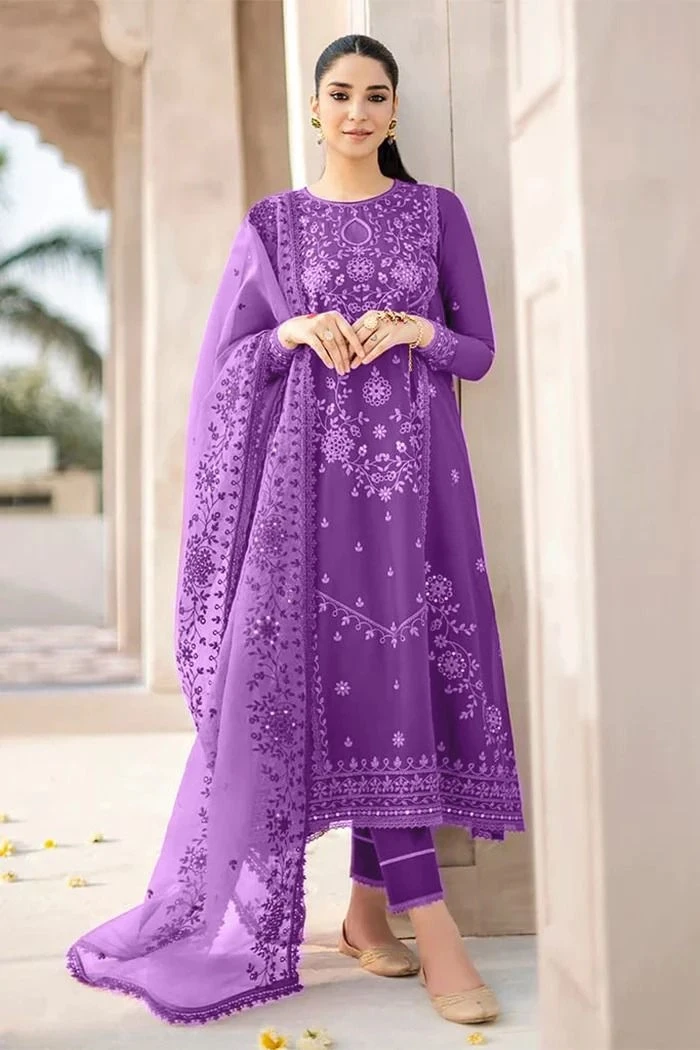 AGHA NOOR Summer fancy 3pc Code: 2262-/AZ