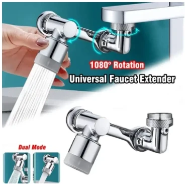 Upgrade 1080°Rotation Faucet Extender Spray Head Anti Splash Filter bathroom Faucet Water Saving Nozzle for Kitchen accessories