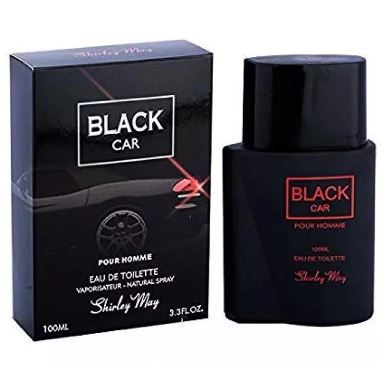 Shirley May Black Car Perfume For Men - 100 ml