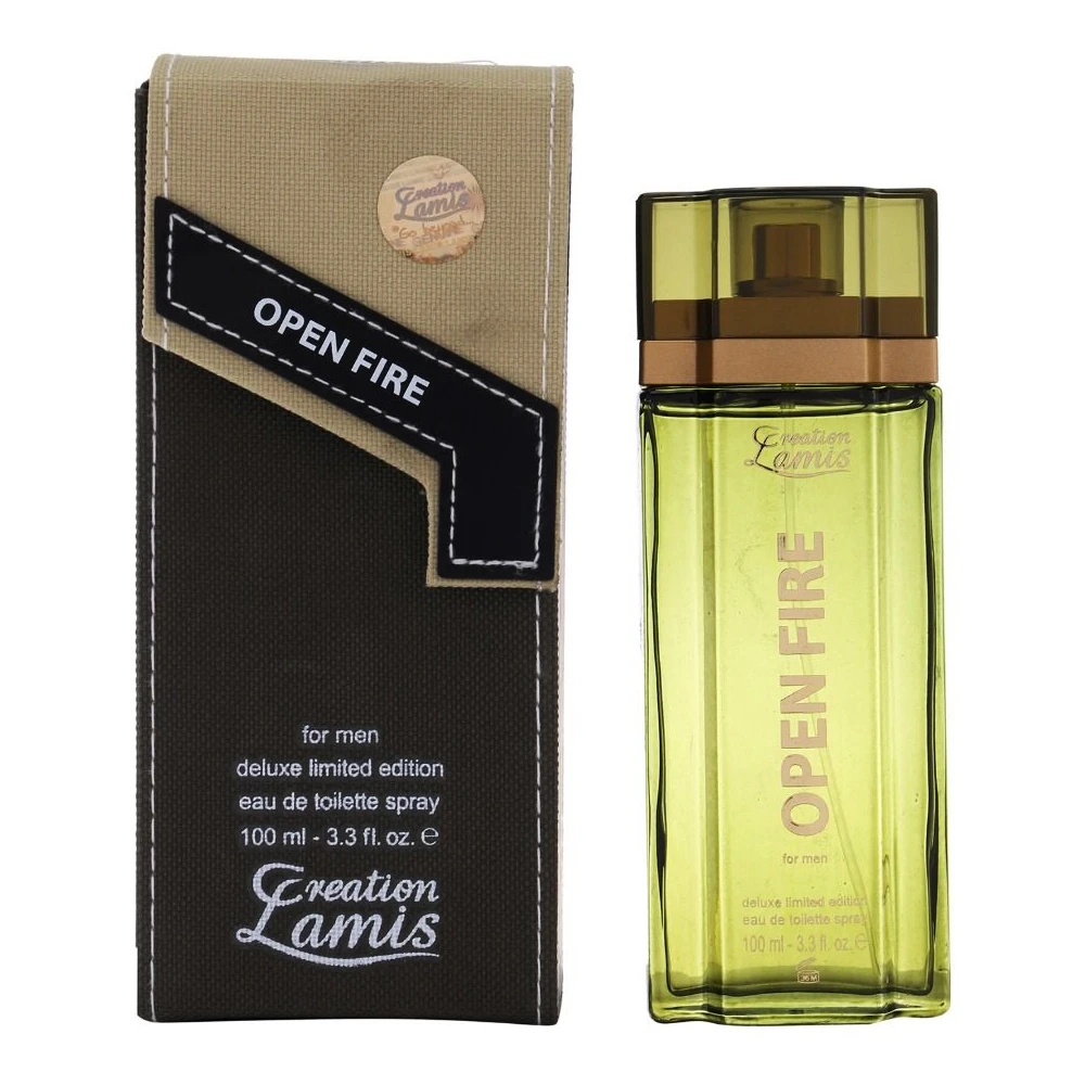 Creation Lamis Open Fire Perfume For Men - Eau de Toilette – 100 ml