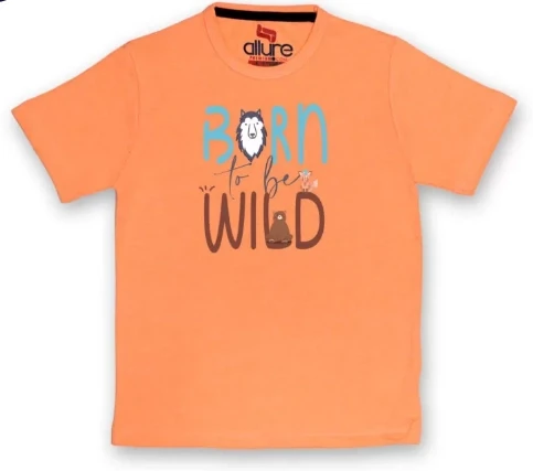 AllureP Boys T-Shirt Born F Orange