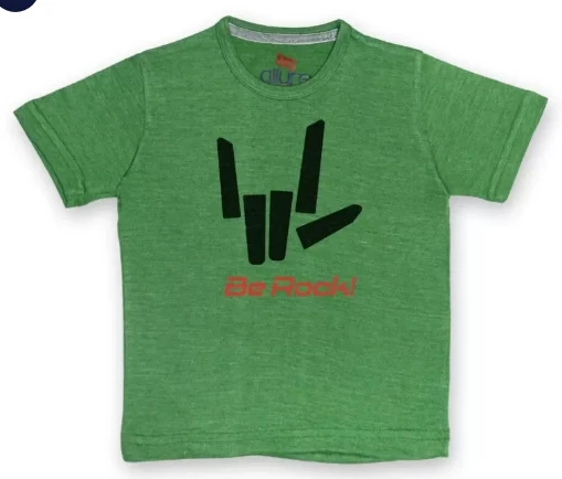 AllureP Boys T-Shirt Rock Green