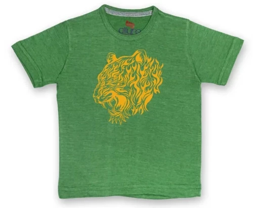 AllureP Boys T-Shirt Lion Green