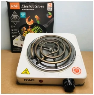 Electric Stove for cooking, Hot Plate heat up in just 2 mins, Easy to clean, 1000W, Automatic